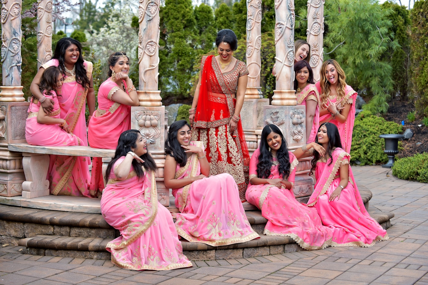 Elegant traditional couture